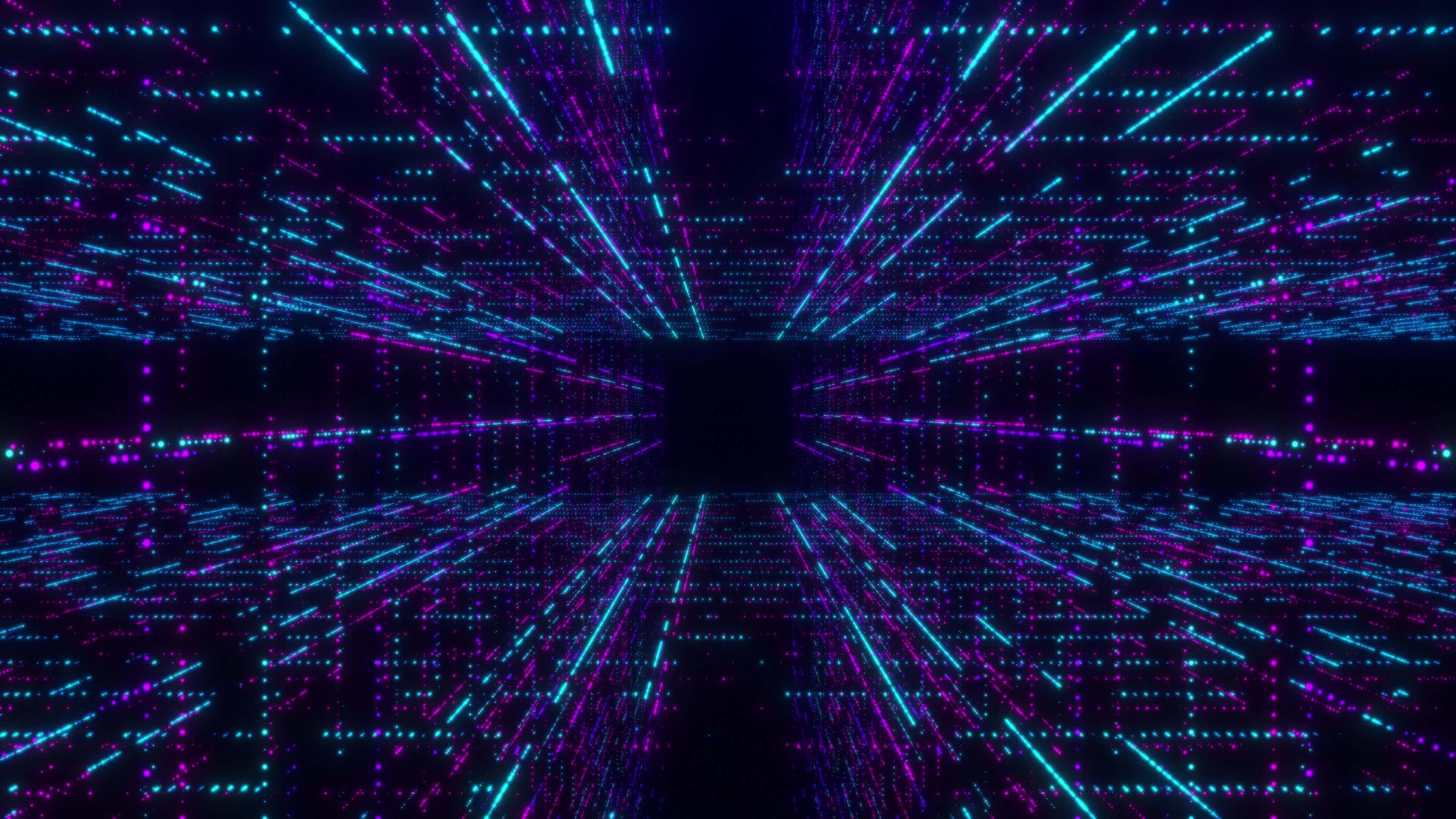 Futuristic Digital Network